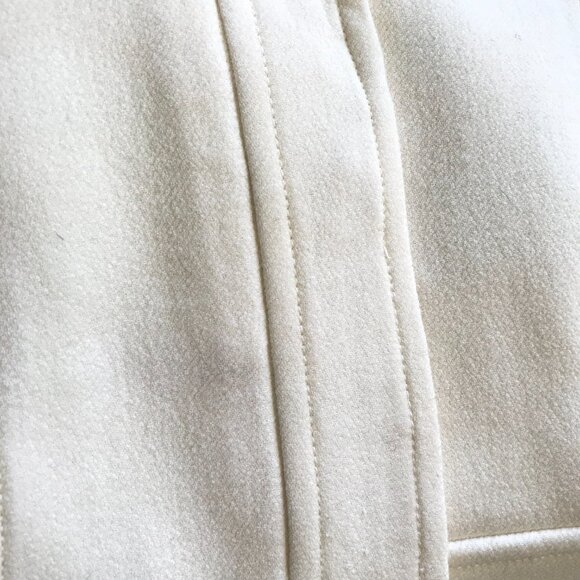 NWT JCREW Classic Lady Day Coat Womens 2 Cream Italian Cloth Wool BM964 Jacket - Picture 7 of 12